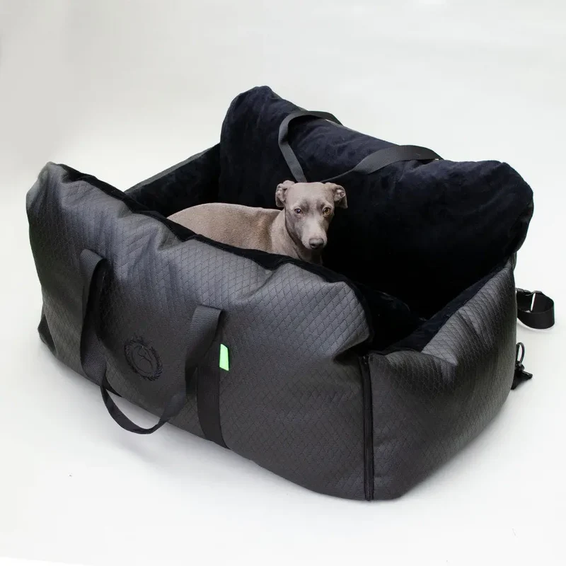 Hundeautositz „Black Magic" – XXL