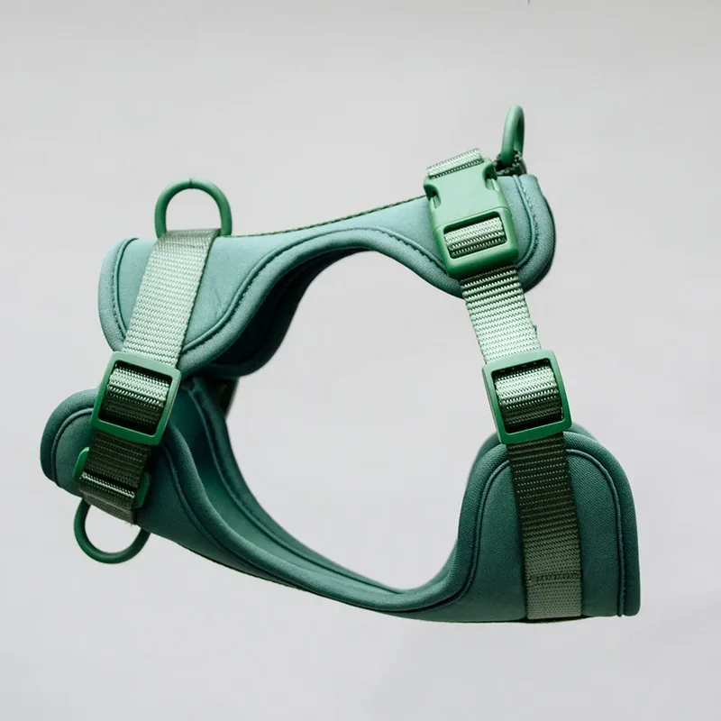 Hundegeschirr - "Soft & Safe" Green