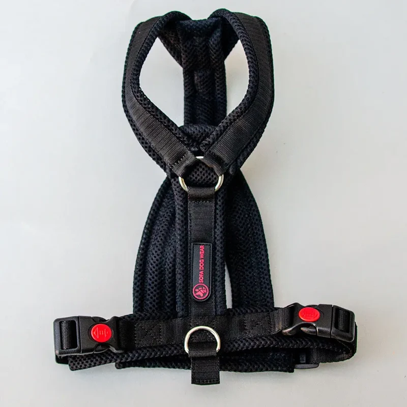 Sofa Dog Wear Sportgeschirr "Little" - black