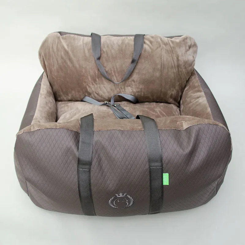 Hundeautositz „Deluxe Creme" – XXL