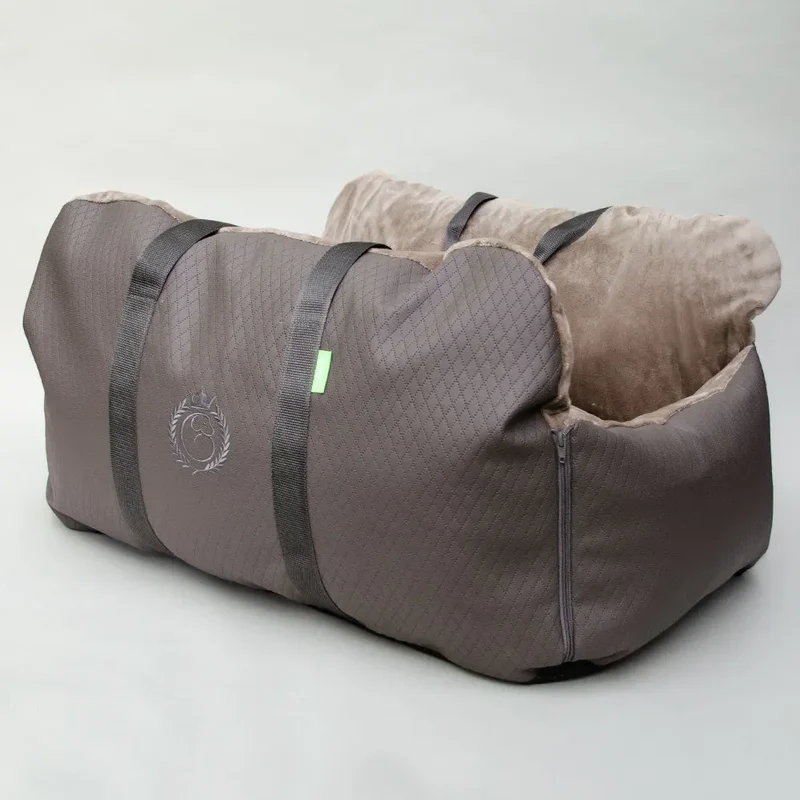 Hundeautositz „Deluxe Creme" – XXL