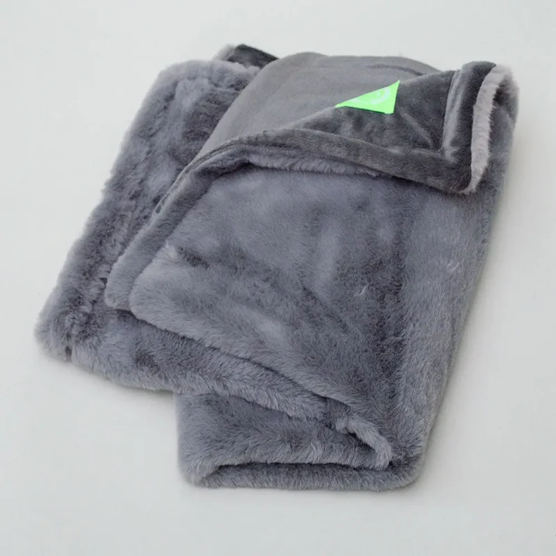 Luxus Hundedecke "Plaid - Deluxe" grau