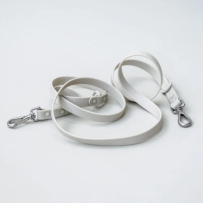 Hundeleine - "Soft & Safe" - silber