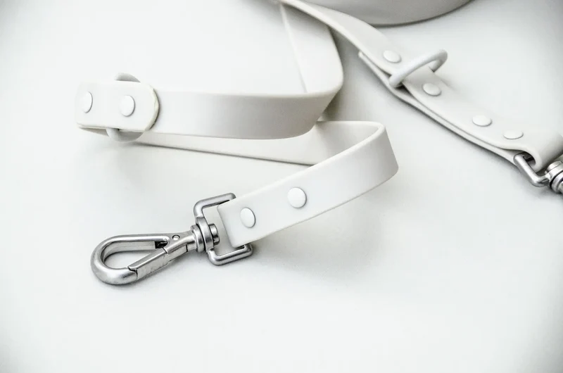 Hundeleine - "Soft & Safe" - silber