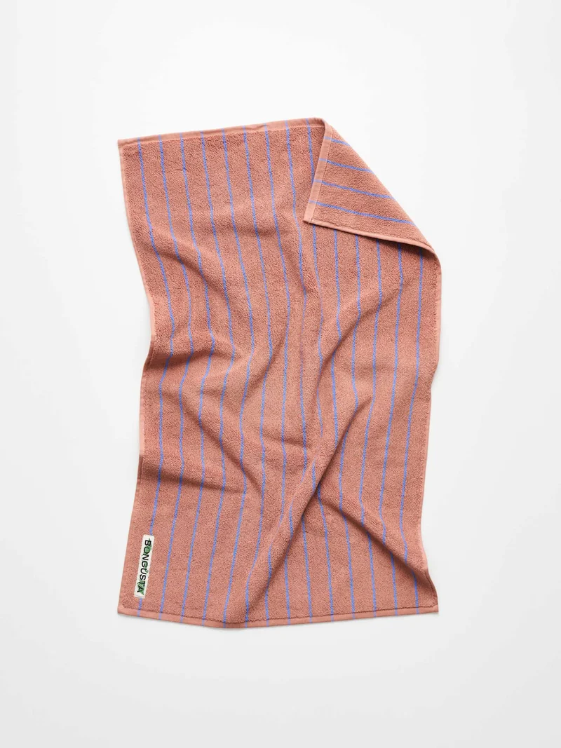Naram Handtuch Kamel & Ultramarin
