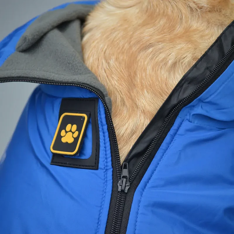 Hundejacke für große Hunde "big dog" - blau