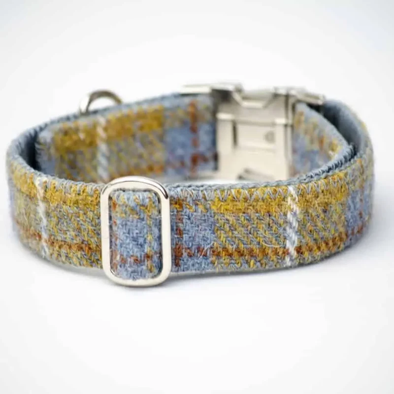 Hundehalsband Willy - Harris Tweed