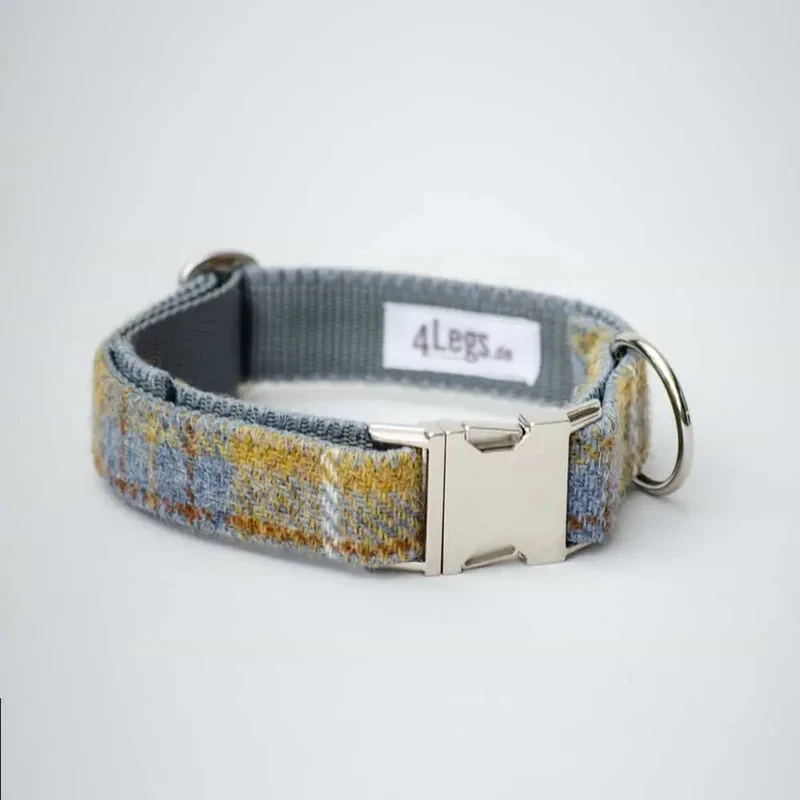 Hundehalsband Willy - Harris Tweed