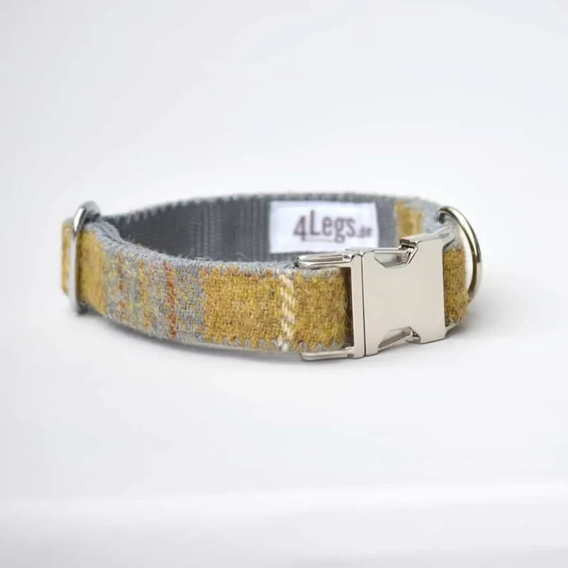 Hundehalsband Willy - Harris Tweed