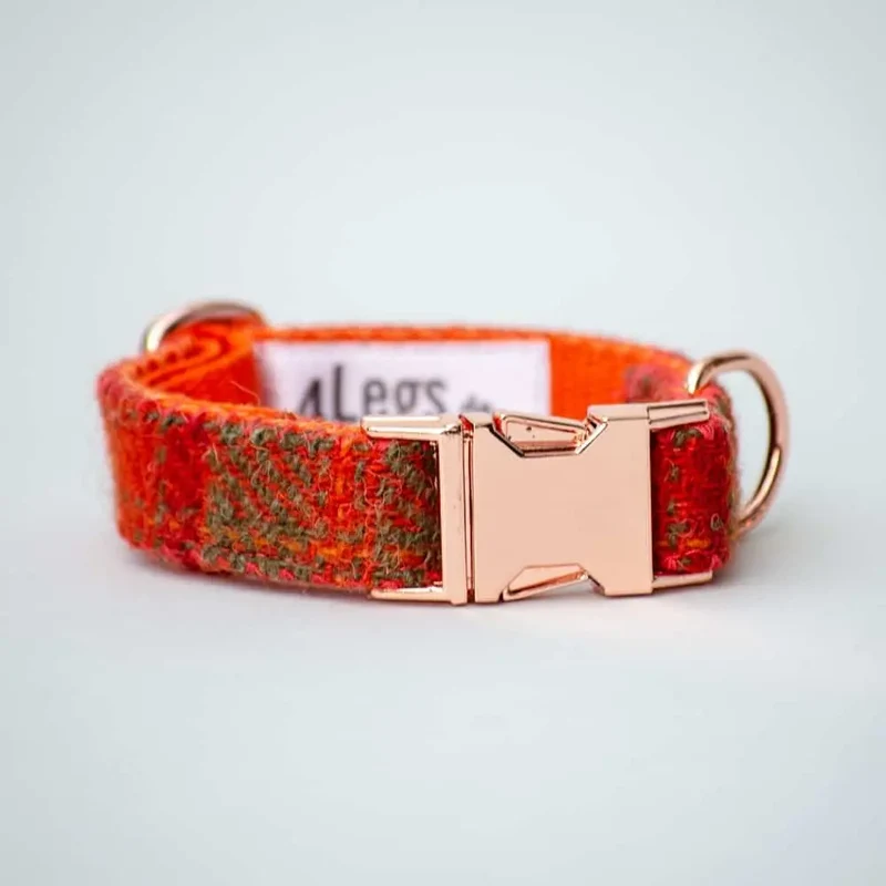 Hundehalsband Grace - Harris Tweed