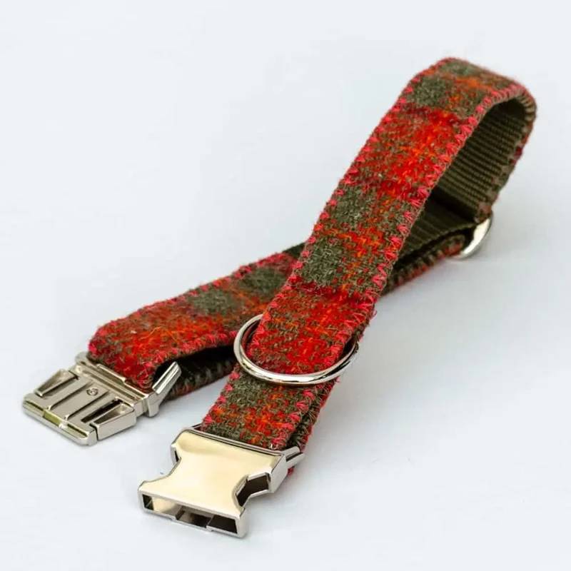 Hundehalsband Grace - Harris Tweed