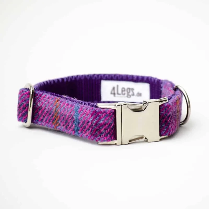 Hundehalsband Diana - Harris Tweed