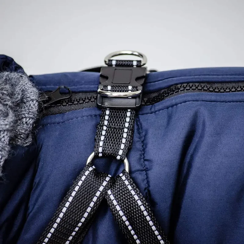 Hunde Sportswear Jacke - dunkelblauj