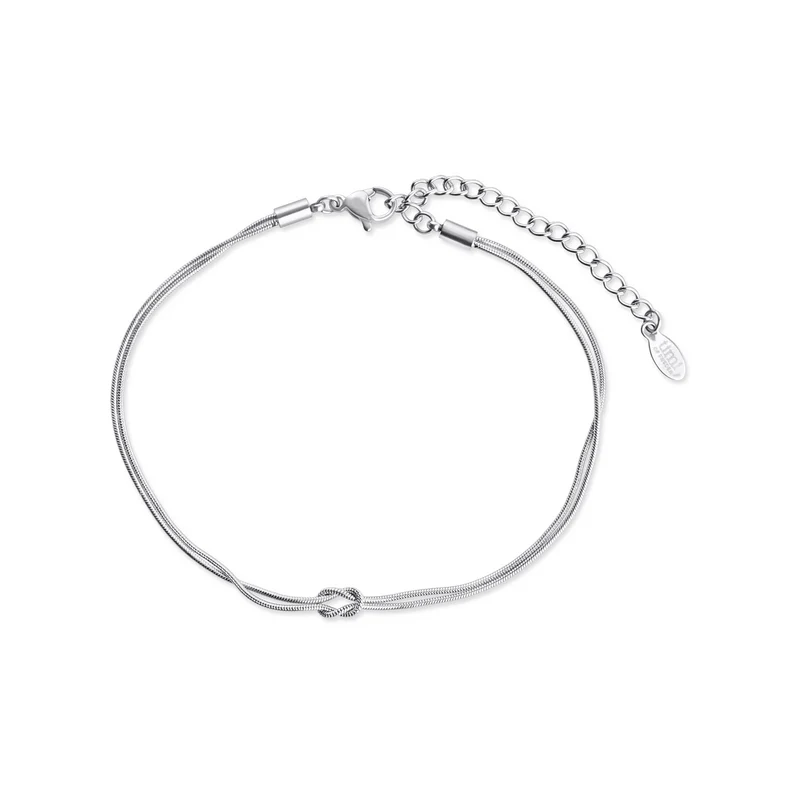 MIO Silber Armband mit Knoten