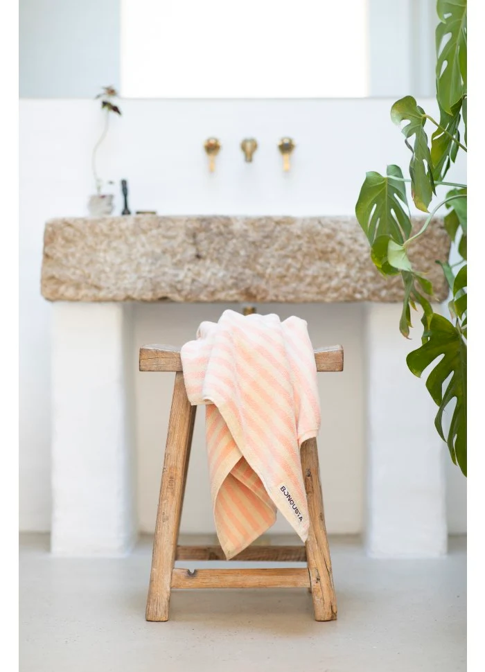 Tropical & Creme Naram Badetuch