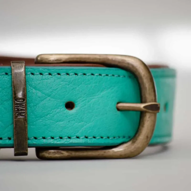 Halsband im Bohemian Stil - "ibiza lounge BIG" - türkis