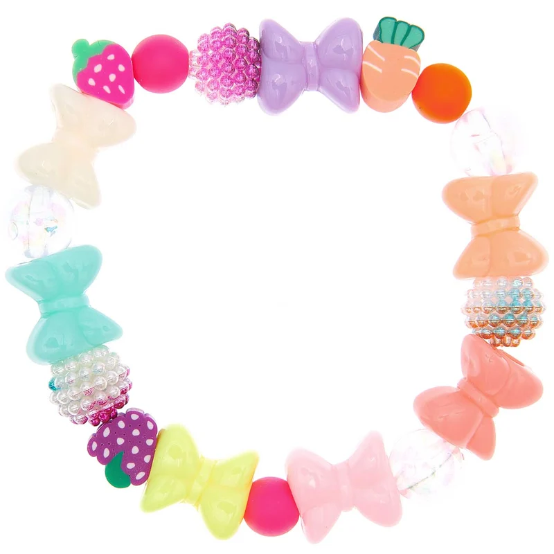 Armband-Set mit Mini-Perlenschleifen und Früchten