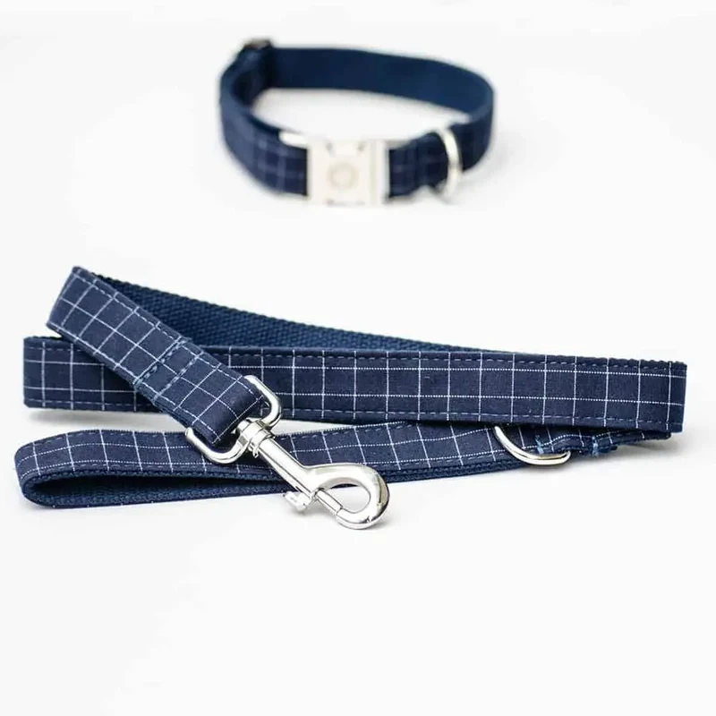 Das klassische Halsband "Business Blue"