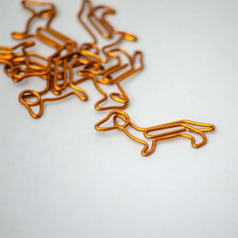 Büroklammern - "dog paperclip"