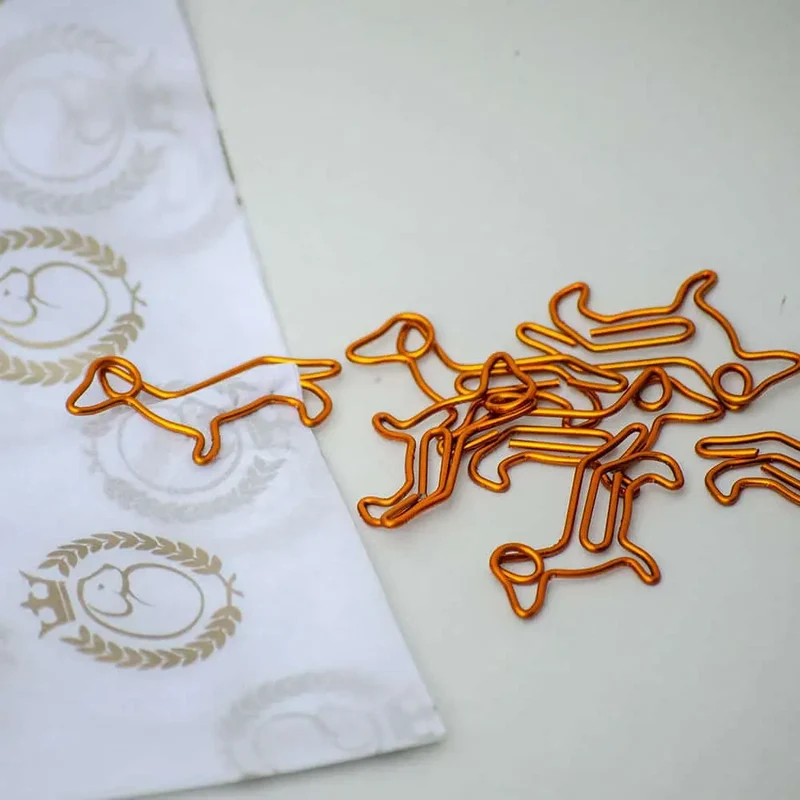 Büroklammern - "dog paperclip"