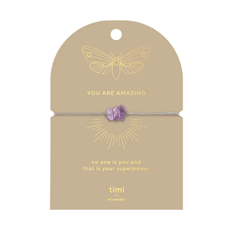Amethyst Splitterarmband