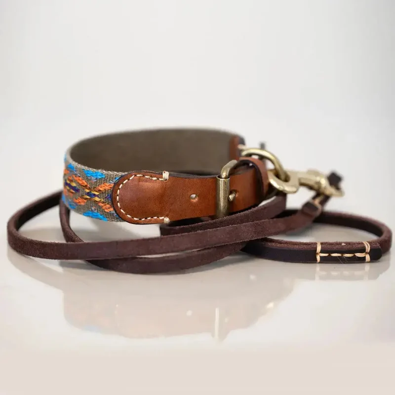 Bohemian Hundehalsband - "Olive Boheme Collar" - Buddys