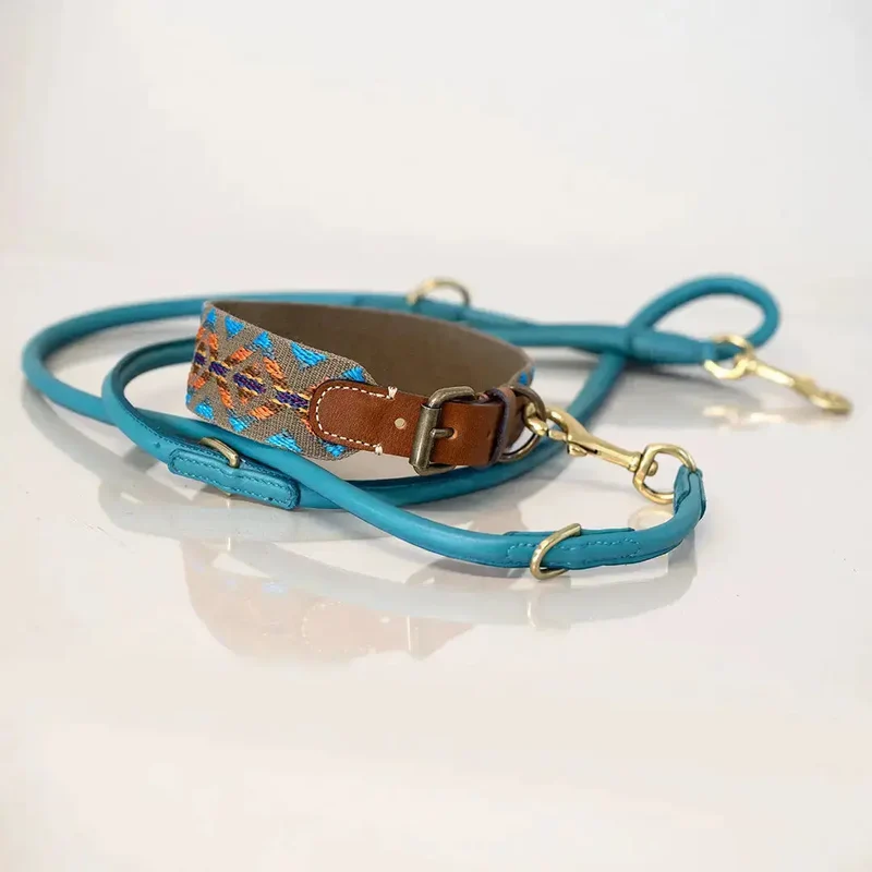 Bohemian Hundehalsband - "Olive Boheme Collar" - Buddys