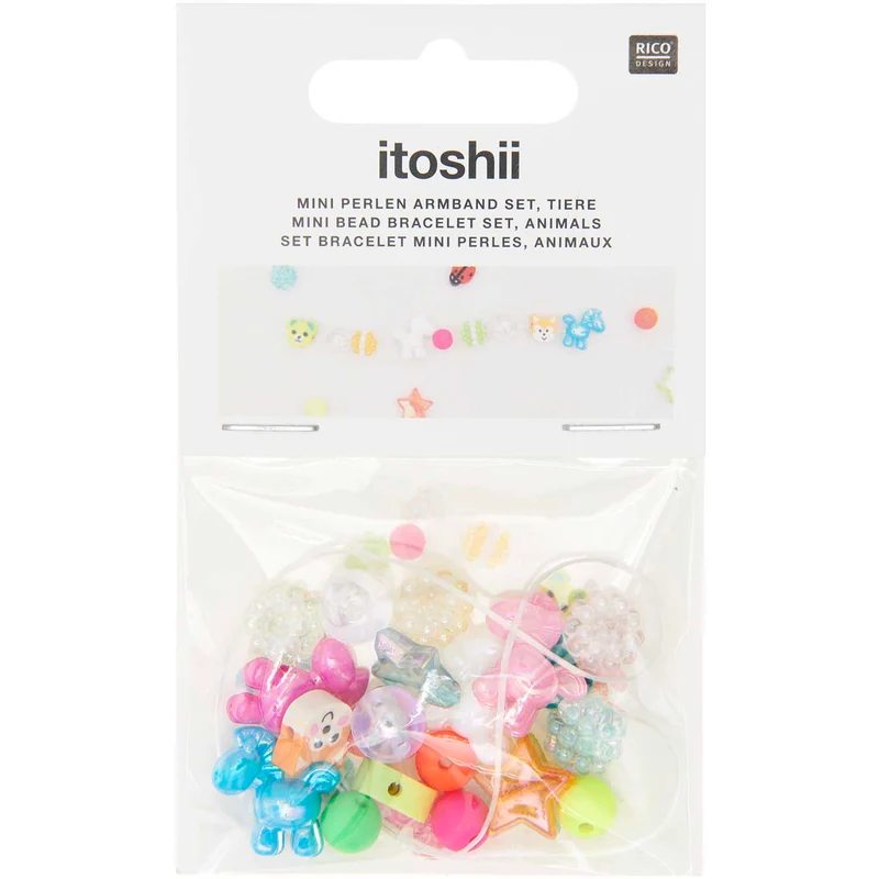 Mini-Tiere-Perlenarmband-Set
